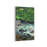 Olla 13217DD Doğa Manzara Görseli Dikey Dar 30x60 cm Kanvas Tablo
