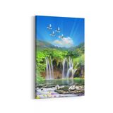 Olla 13226D Doğa Manzara Görseli Dikey 20x30 cm Kanvas Tablo