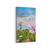 Olla 13242DD Doğa Manzara Görseli Dikey Dar 30x60 cm Kanvas Tablo