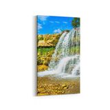 Olla 13262DD Doğa Manzara Görseli Dikey Dar 30x60 cm Kanvas Tablo