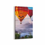 Olla 13288DD Doğa Manzara Görseli Dikey Dar 30x60 cm Kanvas Tablo