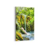 Olla 13322DD Doğa Manzara Görseli Dikey Dar 30x60 cm Kanvas Tablo