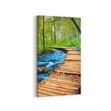 Olla 13325DD Doğa Manzara Görseli Dikey Dar 30x60 cm Kanvas Tablo