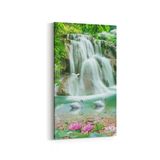 Olla 13328DD Doğa Manzara Görseli Dikey Dar 30x60 cm Kanvas Tablo