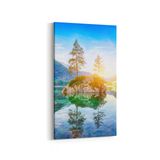 Olla 13333DD Doğa Manzara Görseli Dikey Dar 30x60 cm Kanvas Tablo