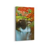Olla 13343DD Doğa Manzara Görseli Dikey Dar 30x60 cm Kanvas Tablo