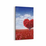 Olla 13368DD Doğa Manzara Görseli Dikey Dar 30x60 cm Kanvas Tablo