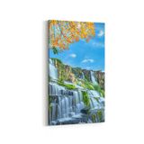 Olla 13378DD Doğa Manzara Görseli Dikey Dar 30x60 cm Kanvas Tablo