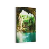 Olla 13382DD Doğa Manzara Görseli Dikey Dar 30x60 cm Kanvas Tablo