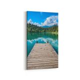 Olla 13386DD Doğa Manzara Görseli Dikey Dar 30x60 cm Kanvas Tablo
