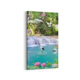 Olla 13387DD Doğa Manzara Görseli Dikey Dar 30x60 cm Kanvas Tablo