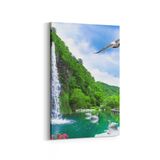 Olla 13395D Doğa Manzara Görseli Dikey 20x30 cm Kanvas Tablo
