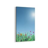 Olla 13397DD Doğa Manzara Görseli Dikey Dar 30x60 cm Kanvas Tablo