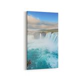 Olla 13399DD Doğa Manzara Görseli Dikey Dar 30x60 cm Kanvas Tablo