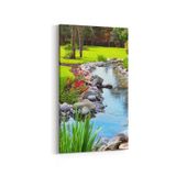 Olla 13403DD Doğa Manzara Görseli Dikey Dar 30x60 cm Kanvas Tablo