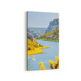 Olla 13408DD Doğa Manzara Görseli Dikey Dar 30x60 cm Kanvas Tablo