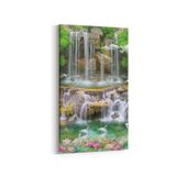 Olla 13410DD Doğa Manzara Görseli Dikey Dar 30x60 cm Kanvas Tablo