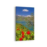 Olla 13414DD Doğa Manzara Görseli Dikey Dar 30x60 cm Kanvas Tablo