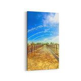 Olla 13429DD Doğa Manzara Görseli Dikey Dar 30x60 cm Kanvas Tablo