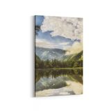 Olla 13467D Doğa Manzara Görseli Dikey 20x30 cm Kanvas Tablo