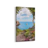 Olla 13480DD Doğa Manzara Görseli Dikey Dar 30x60 cm Kanvas Tablo