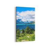Olla 13484DD Doğa Manzara Görseli Dikey Dar 30x60 cm Kanvas Tablo