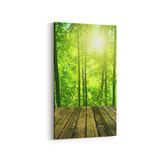 Olla 13494DD Doğa Manzara Görseli Dikey Dar 30x60 cm Kanvas Tablo
