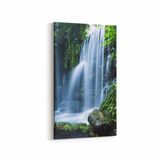 Olla 13504DD Doğa Manzara Görseli Dikey Dar 30x60 cm Kanvas Tablo