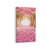 Olla 13516DD Doğa Manzara Görseli Dikey Dar 30x60 cm Kanvas Tablo