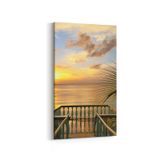 Olla 13518DD Doğa Manzara Görseli Dikey Dar 30x60 cm Kanvas Tablo