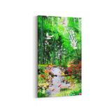 Olla 13573DD Doğa Manzara Görseli Dikey Dar 30x60 cm Kanvas Tablo