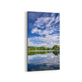 Olla 13585DD Doğa Manzara Görseli Dikey Dar 30x60 cm Kanvas Tablo