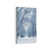 Olla 13590DD Doğa Manzara Görseli Dikey Dar 30x60 cm Kanvas Tablo