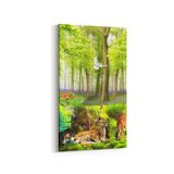 Olla 13600DD Doğa Manzara Görseli Dikey Dar 30x60 cm Kanvas Tablo