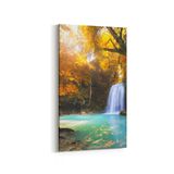 Olla 13603DD Doğa Manzara Görseli Dikey Dar 30x60 cm Kanvas Tablo