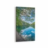 Olla 13630DD Doğa Manzara Görseli Dikey Dar 30x60 cm Kanvas Tablo