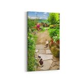 Olla 13636DD Doğa Manzara Görseli Dikey Dar 30x60 cm Kanvas Tablo