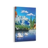 Olla 13649D Doğa Manzara Görseli Dikey 20x30 cm Kanvas Tablo