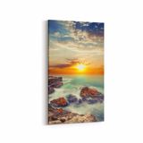 Olla 13684DD Doğa Manzara Görseli Dikey Dar 30x60 cm Kanvas Tablo