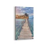 Olla 13701DD Doğa Manzara Görseli Dikey Dar 30x60 cm Kanvas Tablo