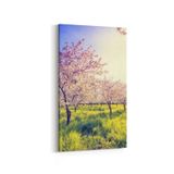 Olla 13706DD Doğa Manzara Görseli Dikey Dar 30x60 cm Kanvas Tablo