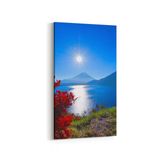 Olla 13716DD Doğa Manzara Görseli Dikey Dar 30x60 cm Kanvas Tablo