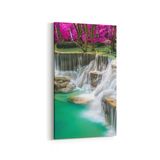 Olla 13741DD Doğa Manzara Görseli Dikey Dar 30x60 cm Kanvas Tablo
