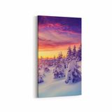 Olla 13742DD Doğa Manzara Görseli Dikey Dar 30x60 cm Kanvas Tablo