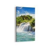 Olla 13744DD Doğa Manzara Görseli Dikey Dar 30x60 cm Kanvas Tablo
