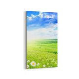 Olla 13754DD Doğa Manzara Görseli Dikey Dar 30x60 cm Kanvas Tablo