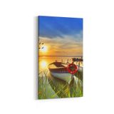 Olla 13768DD Doğa Manzara Görseli Dikey Dar 30x60 cm Kanvas Tablo