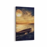 Olla 13776DD Doğa Manzara Görseli Dikey Dar 30x60 cm Kanvas Tablo