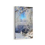 Olla 13786DD Doğa Manzara Görseli Dikey Dar 30x60 cm Kanvas Tablo