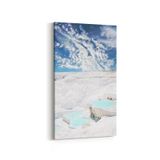 Olla 13790DD Doğa Manzara Görseli Dikey Dar 30x60 cm Kanvas Tablo
